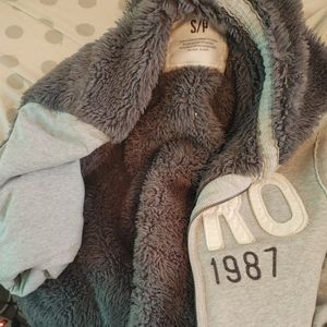 Mens aeropostale warm fuzzy jacket